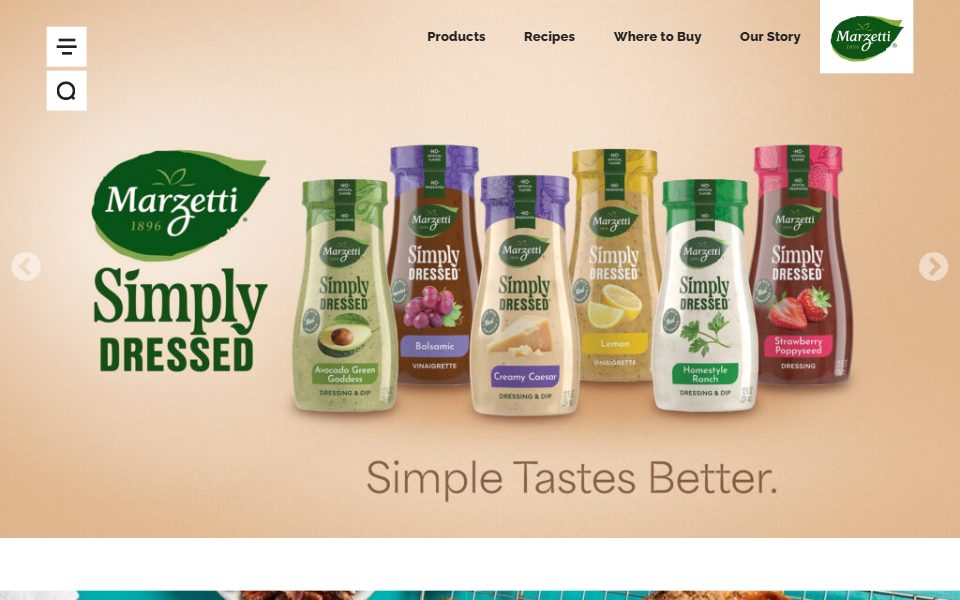 Marzetti website