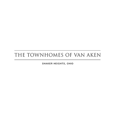 The townhomes of Van Aken logo