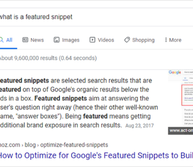 Google’s Latest SEO Change – Featured Snippet Rankings